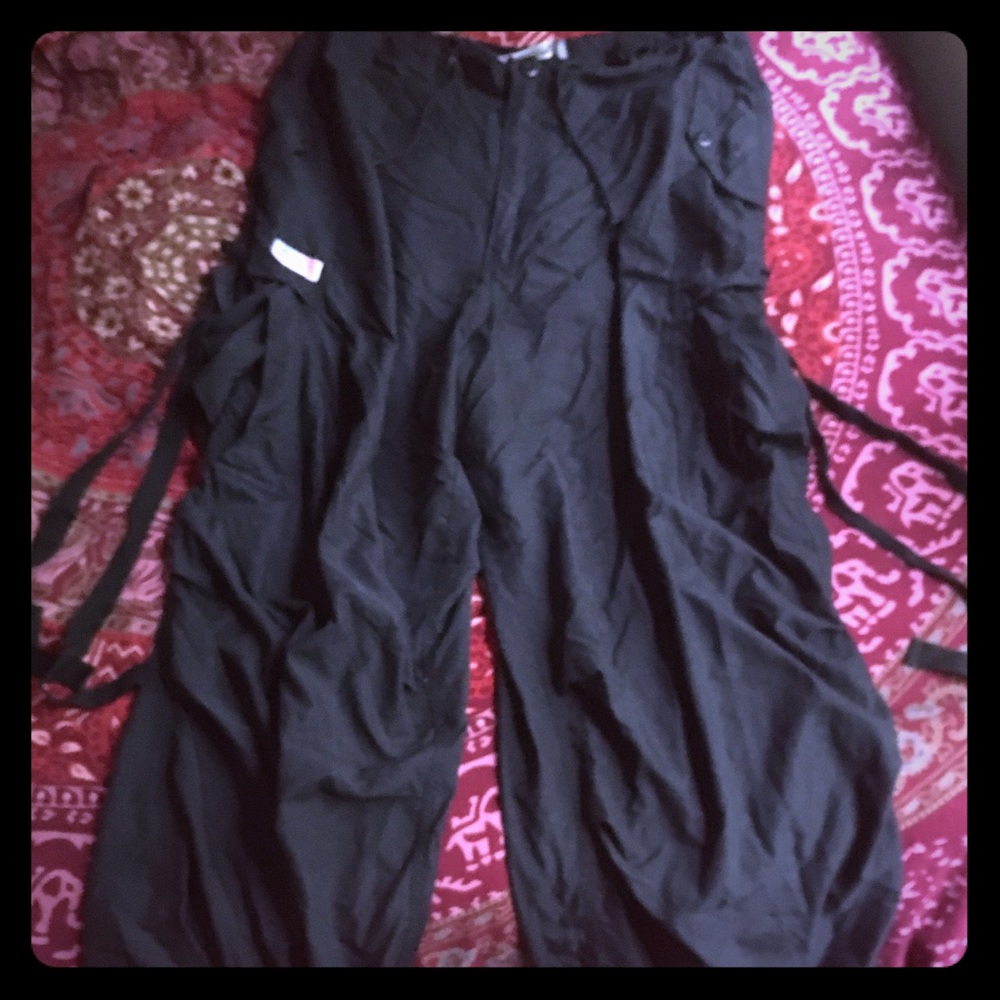 AUTHENTIC UFO Black Raver Pants!!
